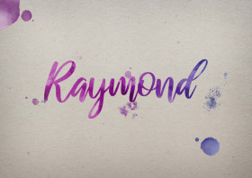 Raymond Watercolor Name DP