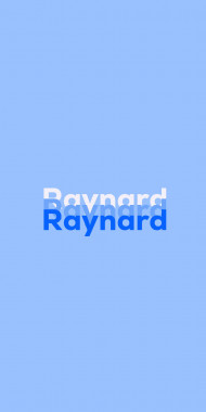 Name DP: Raynard