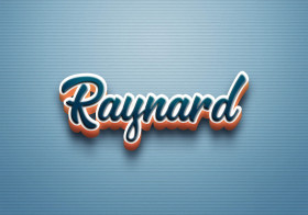 Cursive Name DP: Raynard