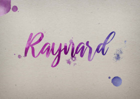 Raynard Watercolor Name DP