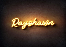 Glow Name Profile Picture for Rayshawn