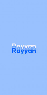 Name DP: Rayyan