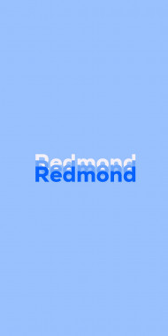Name DP: Redmond