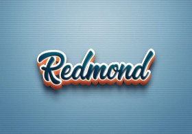Cursive Name DP: Redmond