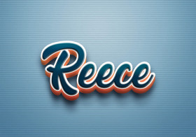 Cursive Name DP: Reece