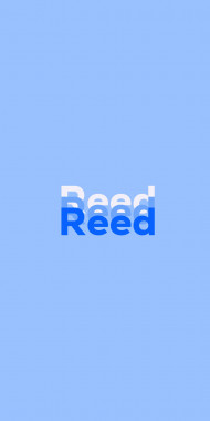 Name DP: Reed