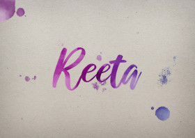 Reeta Watercolor Name DP