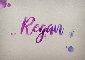 Regan Watercolor Name DP