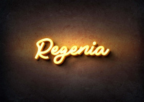 Glow Name Profile Picture for Regenia