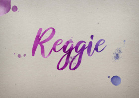 Reggie Watercolor Name DP