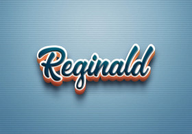Cursive Name DP: Reginald