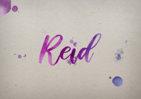 Reid Watercolor Name DP
