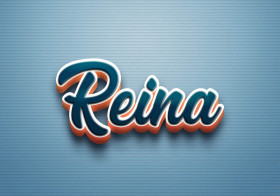 Cursive Name DP: Reina