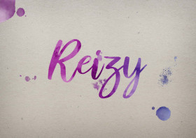 Reizy Watercolor Name DP