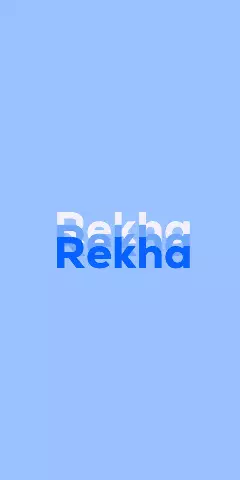 Name DP: Rekha