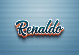 Cursive Name DP: Renaldo