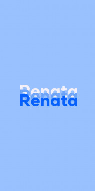 Name DP: Renata
