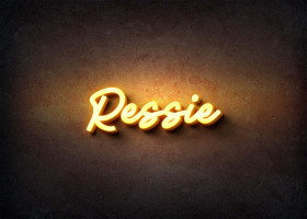 Glow Name Profile Picture for Ressie
