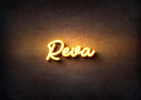 Glow Name Profile Picture for Reva