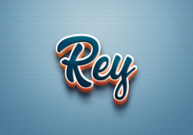 Cursive Name DP: Rey