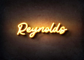 Glow Name Profile Picture for Reynolds