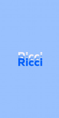 Name DP: Ricci
