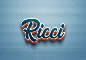 Cursive Name DP: Ricci