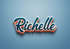 Cursive Name DP: Richelle