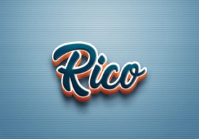 Cursive Name DP: Rico