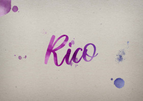 Rico Watercolor Name DP