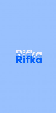 Name DP: Rifka