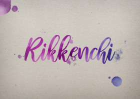 Rikkenchi Watercolor Name DP