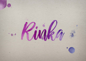 Rinka Watercolor Name DP