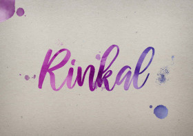 Rinkal Watercolor Name DP