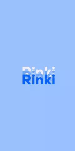 Rinki Name Wallpaper
