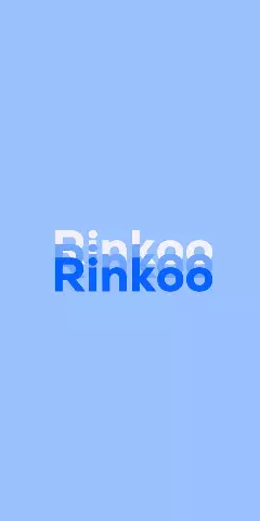 Name DP: Rinkoo
