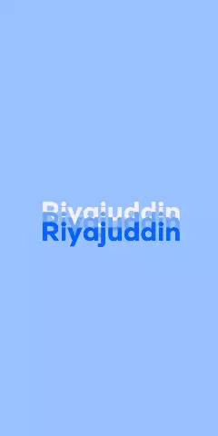 Name DP: Riyajuddin