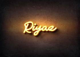 Glow Name Profile Picture for Riyaz