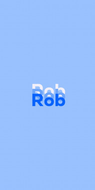Name DP: Rob