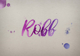 Robb Watercolor Name DP