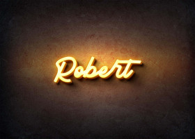 Glow Name Profile Picture for Robert
