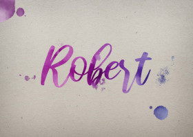 Robert Watercolor Name DP