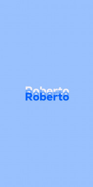Name DP: Roberto