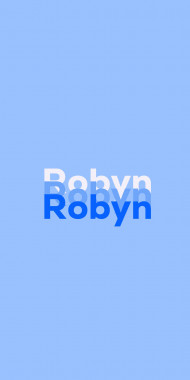 Name DP: Robyn