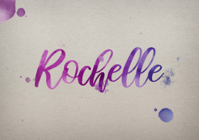 Rochelle Watercolor Name DP