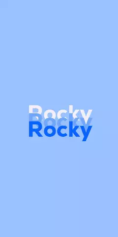 Name DP: Rocky