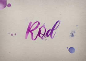 Rod Watercolor Name DP