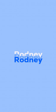 Name DP: Rodney