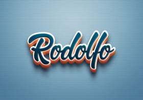 Cursive Name DP: Rodolfo