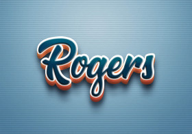 Cursive Name DP: Rogers
